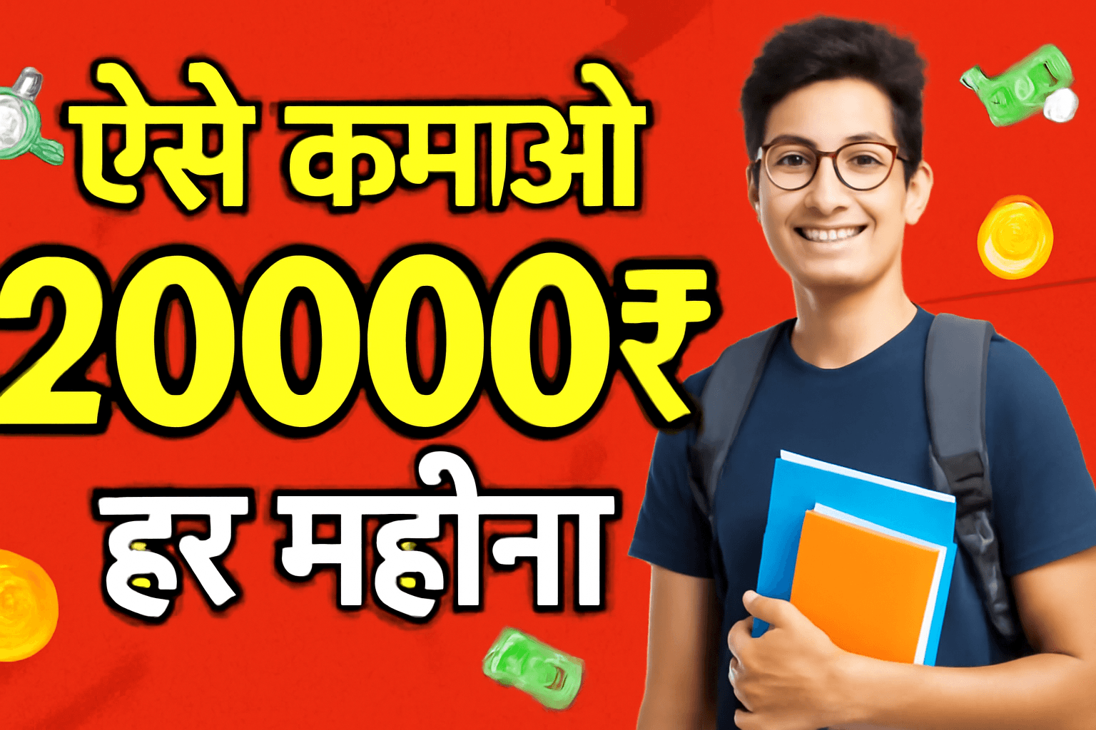 छात्रों के लिए पैसे कमाने का तरीका – हर महीने ₹20,000 तक ऑनलाइन कमाई